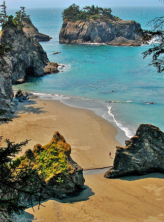sea stacks off Southern Oregon coast