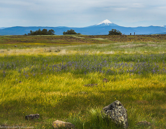 Table Rock view of Mt. McLoughlin, Southern Oregon near Medford