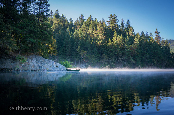 Squaw Lake early morning, Southern Oregon