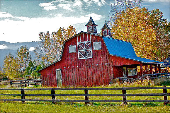 barn, Ashland Oregon