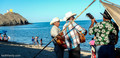 Serenaders on beach, San Felipe