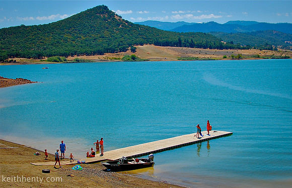 Emigrant Lake near Ashland, Oregon